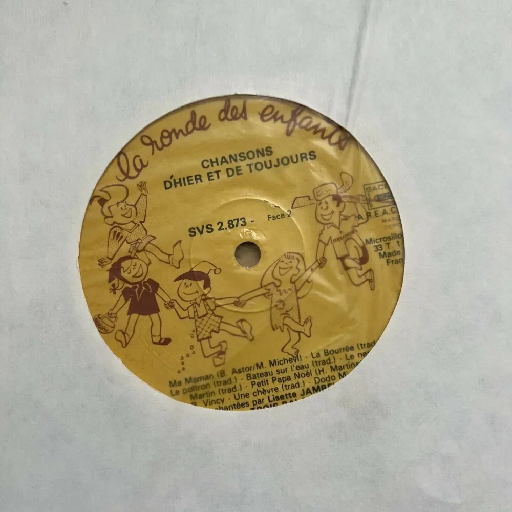 La Ronde des Enfants 5 LP Set French Import Children’s Music MINT 1970s Booklet - Picture 10 of 11